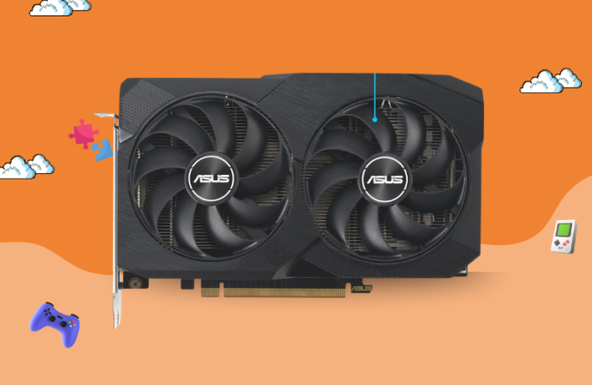 ASUS RX 7600 8GB (With 2 Years Official Warranty) - Pre-Owned Graphic Card